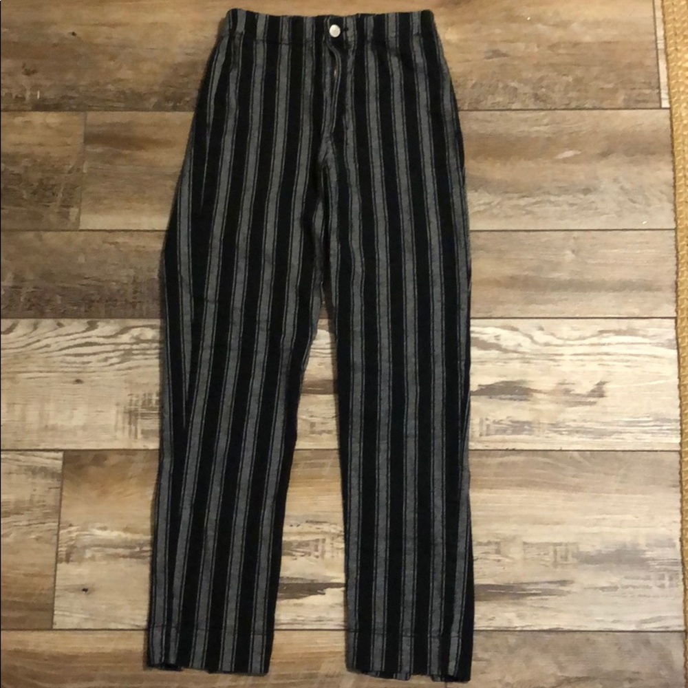 striped pants